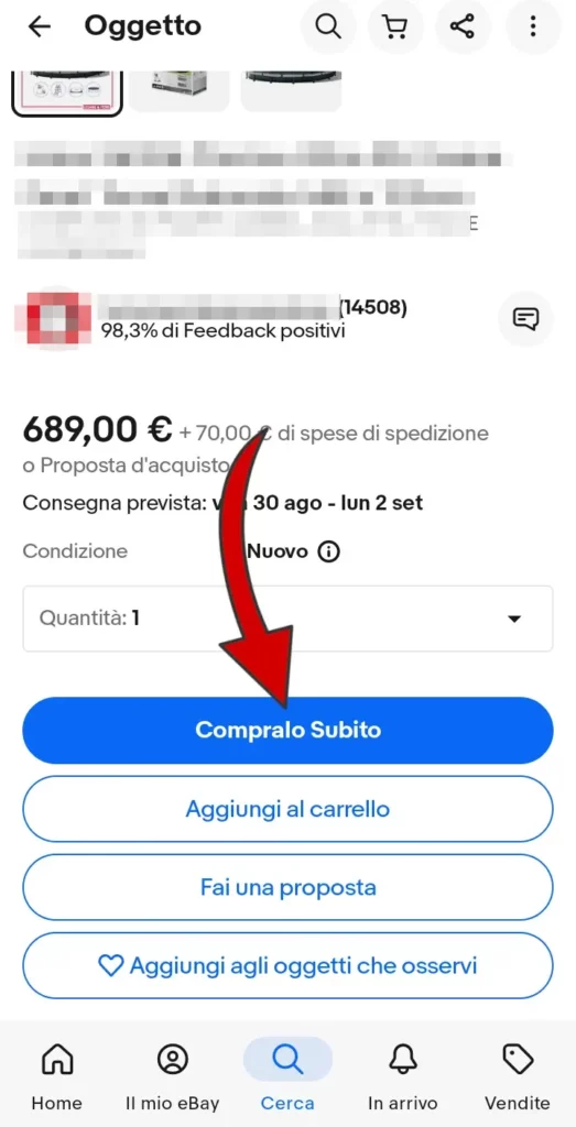 12 iscrizione da App - puoi aggiungere al carrello o cliccare compralo subito.