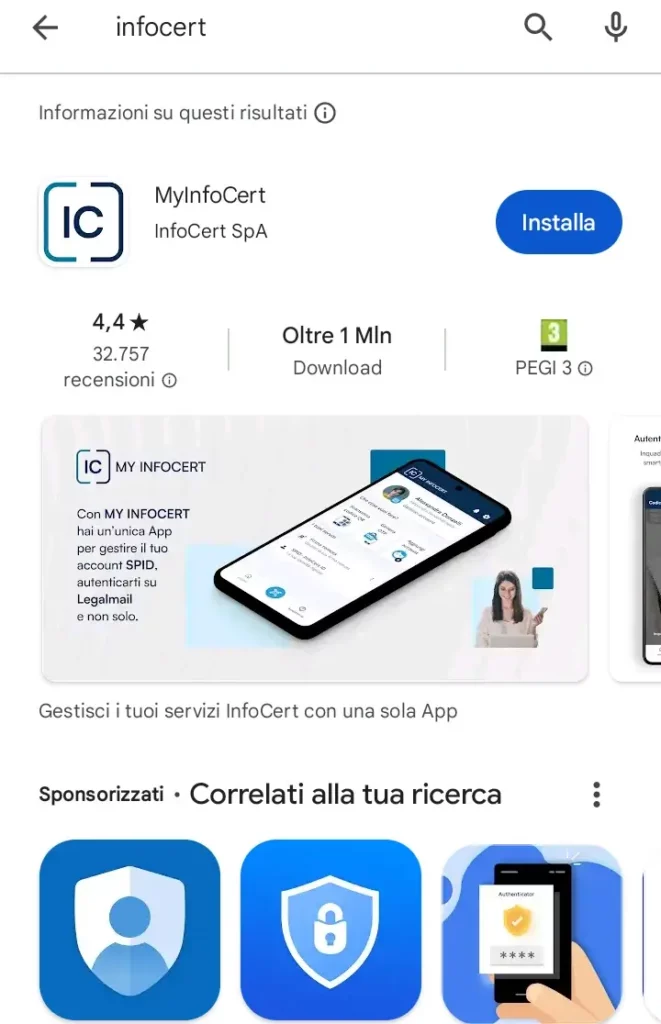 Puoi usare il tuo Spid InfoCert più facilmente tramite l'applicazione ufficiale