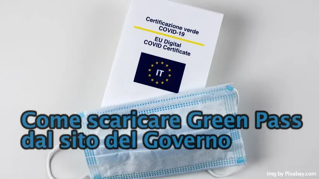 Come scaricare il green pass dal sito del governo