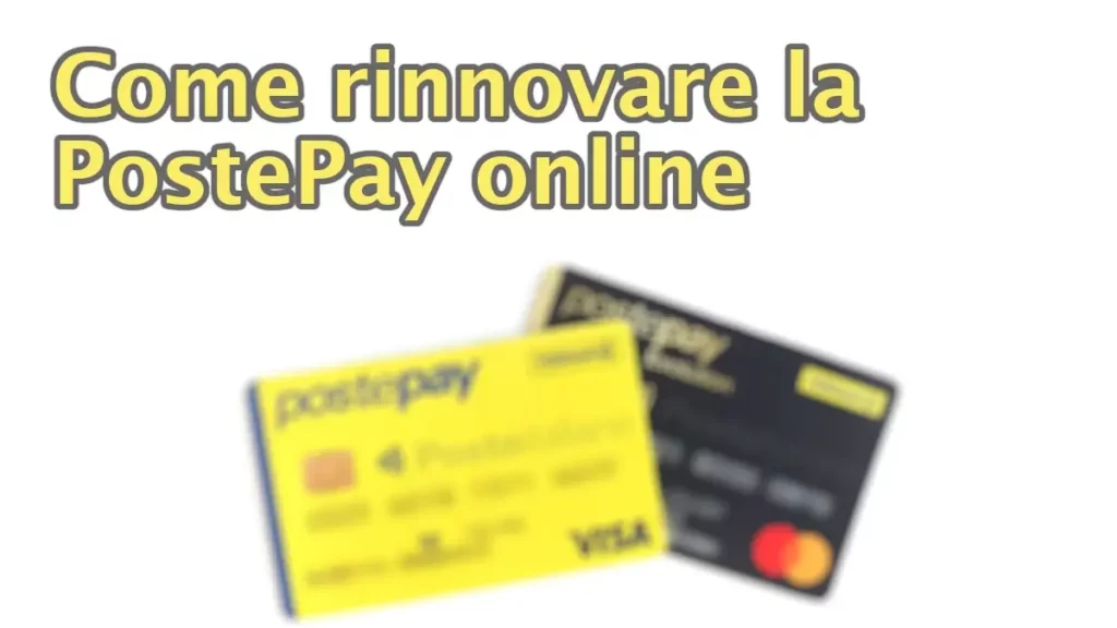 Come rinnovare la PostePay online