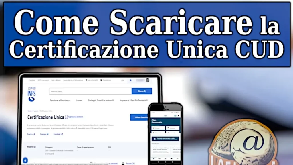 Come scaricare il Cud Inps Certificazione Unica