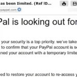 Come riconoscere la truffa email dell'account paypal limitato