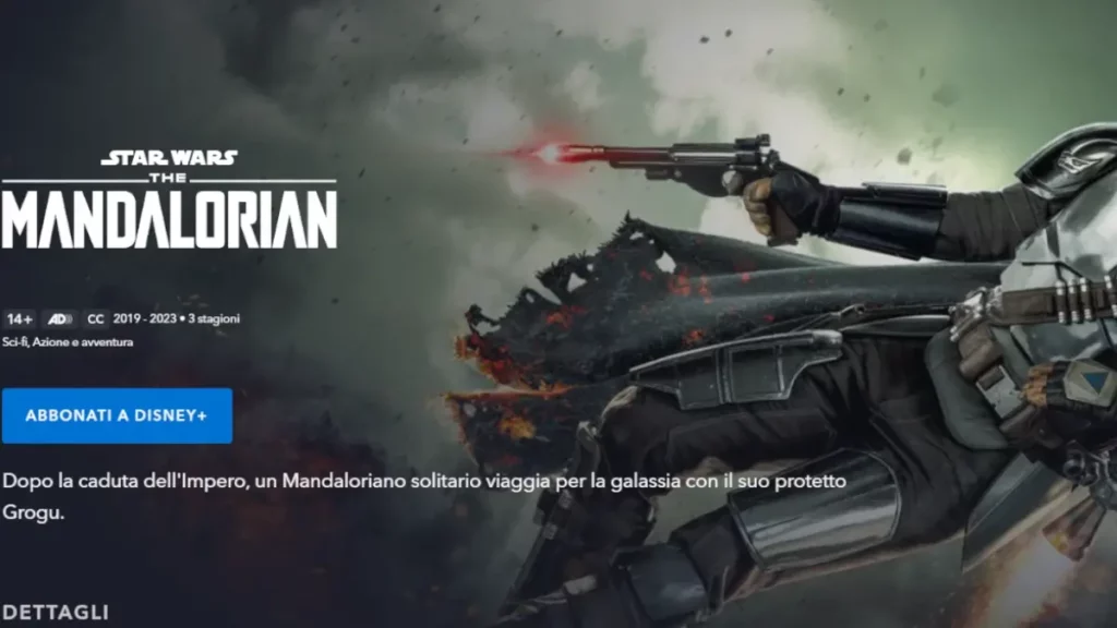 Come guardare tutte le stagioni di The Mandalorian online