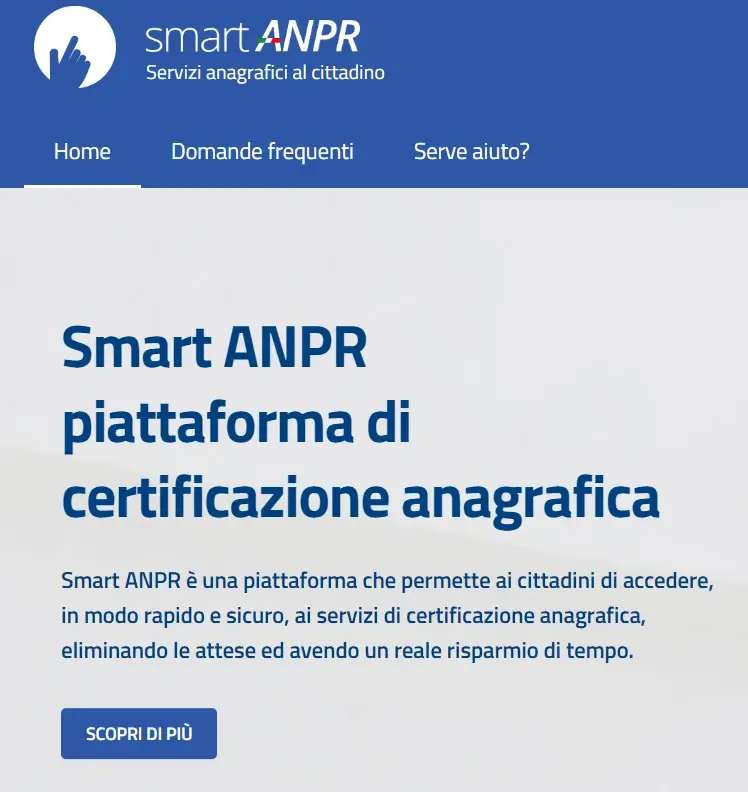 Come scaricare certificato di matrimonio da app smart anpr